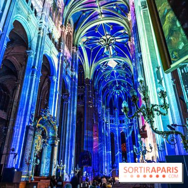 L'Odyssée Céleste à l'église Saint-Eustache à Paris, le nouveau spectacle Luminiscence 