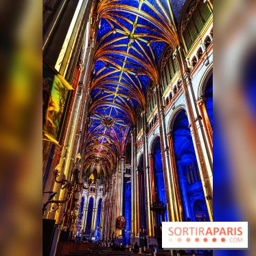 L'Odyssée Céleste à l'église Saint-Eustache à Paris, le nouveau spectacle Luminiscence 