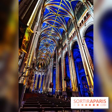 L'Odyssée Céleste à l'église Saint-Eustache à Paris, le nouveau spectacle Luminiscence 