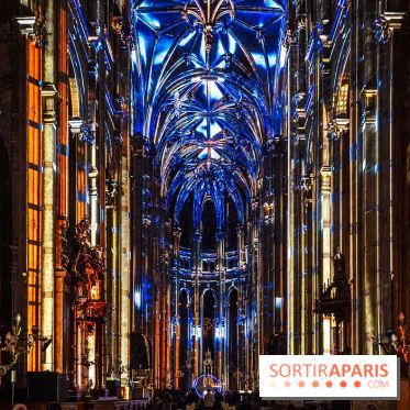 L'Odyssée Céleste à l'église Saint-Eustache à Paris, le nouveau spectacle Luminiscence 