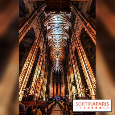 L'Odyssée Céleste à l'église Saint-Eustache à Paris, le nouveau spectacle Luminiscence 