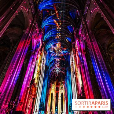 L'Odyssée Céleste à l'église Saint-Eustache à Paris, le nouveau spectacle Luminiscence 