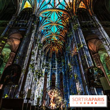 L'Odyssée Céleste à l'église Saint-Eustache à Paris, le nouveau spectacle Luminiscence 