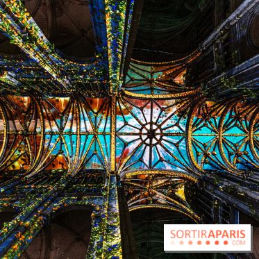 L'Odyssée Céleste à l'église Saint-Eustache à Paris, le nouveau spectacle Luminiscence 