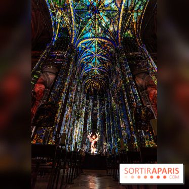 L'Odyssée Céleste à l'église Saint-Eustache à Paris, le nouveau spectacle Luminiscence 