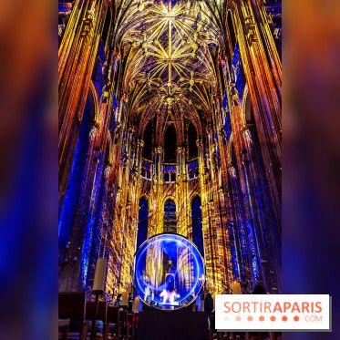 L'Odyssée Céleste à l'église Saint-Eustache à Paris, le nouveau spectacle Luminiscence 