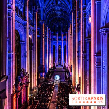L'Odyssée Céleste à l'église Saint-Eustache à Paris, le nouveau spectacle Luminiscence