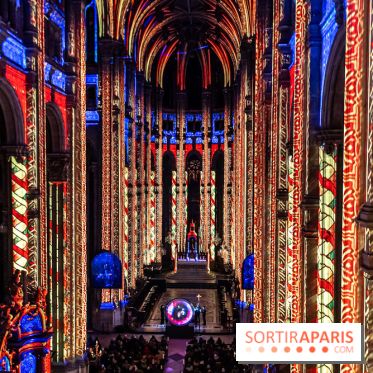 L'Odyssée Céleste à l'église Saint-Eustache à Paris, le nouveau spectacle Luminiscence  - A7C04801