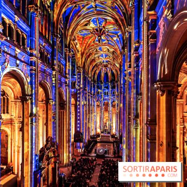 L'Odyssée Céleste à l'église Saint-Eustache à Paris, le nouveau spectacle Luminiscence  - A7C04847