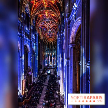 L'Odyssée Céleste à l'église Saint-Eustache à Paris, le nouveau spectacle Luminiscence  - A7C04851