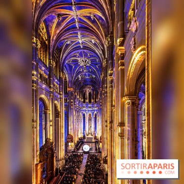 L'Odyssée Céleste à l'église Saint-Eustache à Paris, le nouveau spectacle Luminiscence