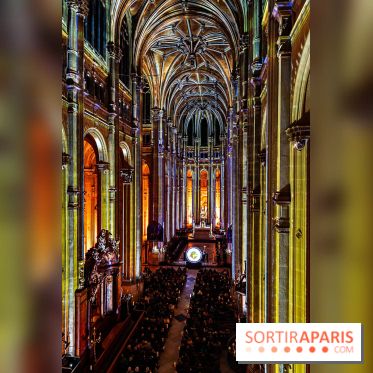 L'Odyssée Céleste à l'église Saint-Eustache à Paris, le nouveau spectacle Luminiscence