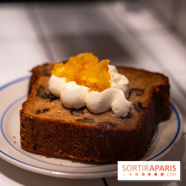 Bonne Montmartre, le coffee shop Norvégien Paris 18e - cake aux épices