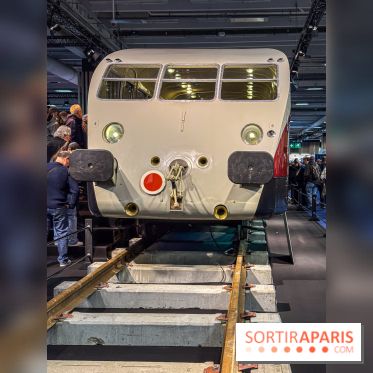 Salon Rétromobile 2026 à Paris - train Bugatti
