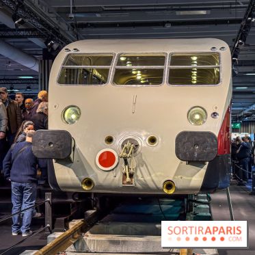 Salon Rétromobile 2026 à Paris - train Bugatti