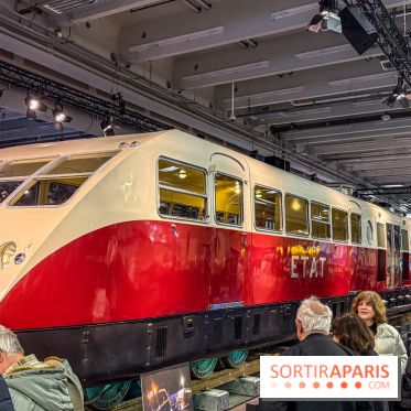 Salon Rétromobile 2026 à Paris - train Bugatti