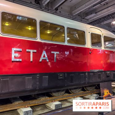 Salon Rétromobile 2026 à Paris - train Bugatti