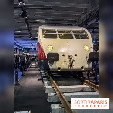 Salon Rétromobile 2026 à Paris - train Bugatti