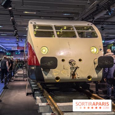 Salon Rétromobile 2026 à Paris - train Bugatti