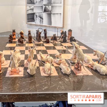 Exposition Un Siècle d'Echecs à la Galerie Perrotin