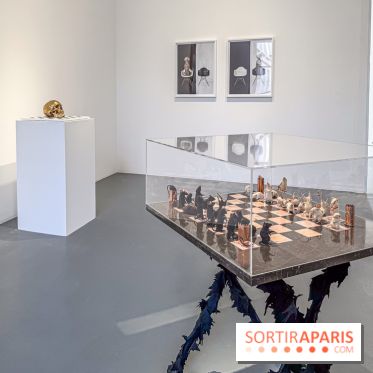 Exposition Un Siècle d'Echecs à la Galerie Perrotin