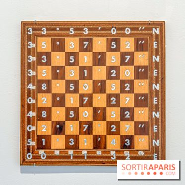 Exposition Un Siècle d'Echecs à la Galerie Perrotin