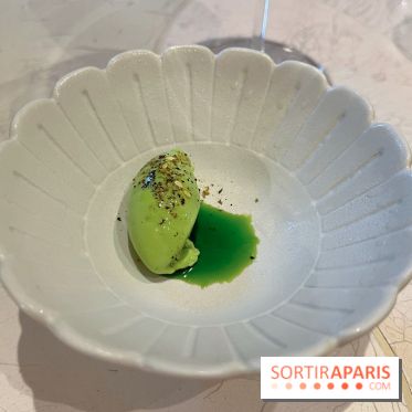 Restaurant Anne - Pré-dessert menthe oseille