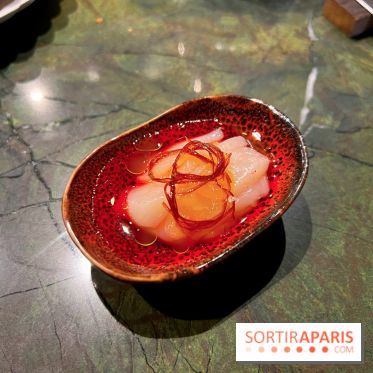 Mantra - Noix de St-Jacques crue, rose, bergamote