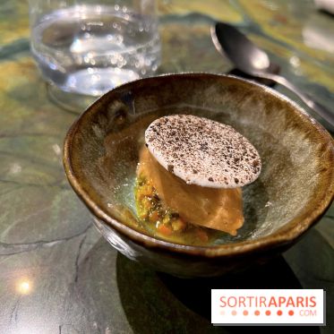 Mantra - Confiture clémentine algues, glace tamarin, citron noir