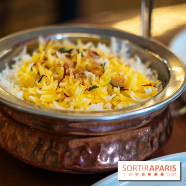 Andaaz restaurant indien Paris 17e - riz