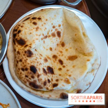 Andaaz restaurant indien Paris 17e - naan