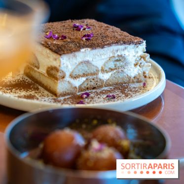 Andaaz restaurant indien Paris 17e - tiramisu indien