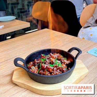 Horiz - Poulet caramélisé, flambé au saké