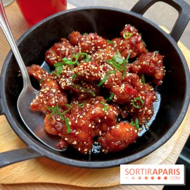 Horiz - Poulet caramélisé, flambé au saké