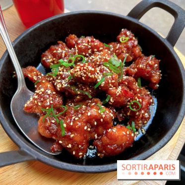 Horiz - Poulet caramélisé, flambé au saké