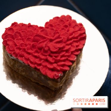 Saint-Valentin 2026 : les cœurs pâtissiers de Maison Aleph - photos - vanille caramel