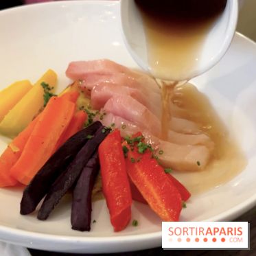 L'Arrêt by The Grey - Sashimi sériole bouillon