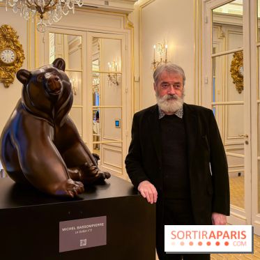 Exposition gratuite au Plaza Athénée : le bestiaire de Michel Bassompierre s'invite au palace - IMG 3956