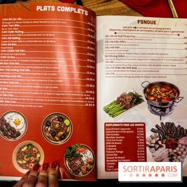 Cơm Niêu Quán, le nouveau restaurant vietnamien Paris 13e - carte - menu