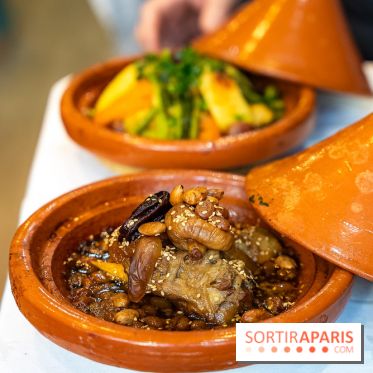Gamra, le restaurant marocain Paris 17e - tagine agneau aux fruits secs