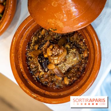 Gamra, le restaurant marocain Paris 17e - tagine agneau aux fruits secs