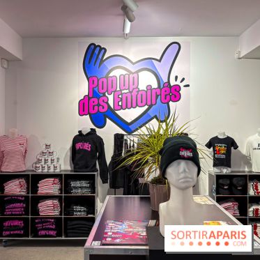 Le premier pop-up des Enfoirés, dans le Marais à Paris - IMG 4528