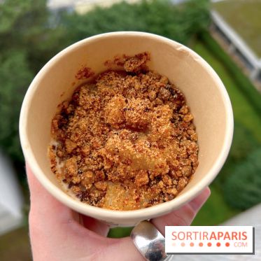 Trigo - Mascarpone, poire, crumble