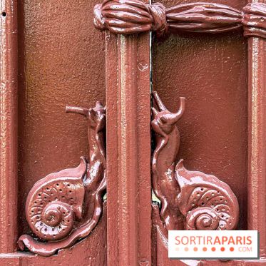 Le Portail aux escargots, le vestige étonnant de la demeure du fondateur de la haute couture