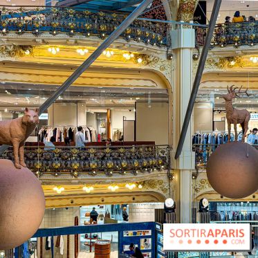 Pour Toujours, exposition de Maurizio Catelan aux Galeries Lafayette