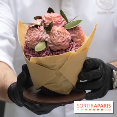 L'Oeuf de Pâques floral du Mandarin Lutetia Paris 2026 par Nicolas Guercio - photos - A7C05398