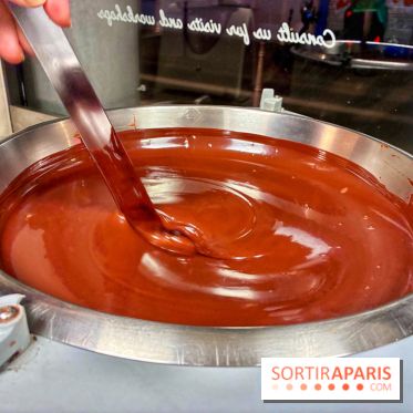 Atelier fabrication de tablettes Mon Jardin Chocolaté