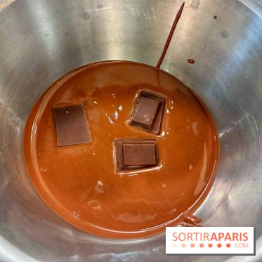 Atelier fabrication de tablettes Mon Jardin Chocolaté