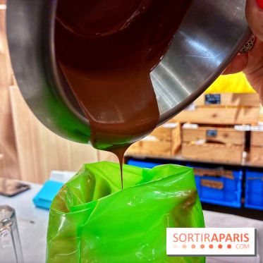 Atelier fabrication de tablettes Mon Jardin Chocolaté