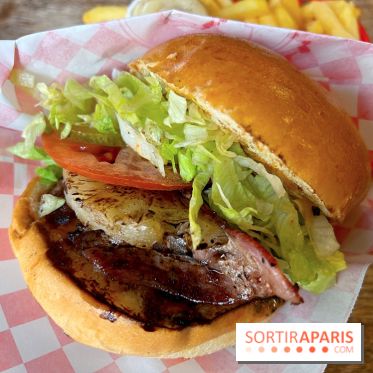 Numéro 10 - Smash burger ananas